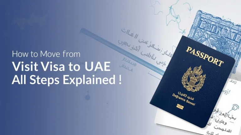 How to Move from Visit Visa to Work Visa in UAE (All Steps Explained)