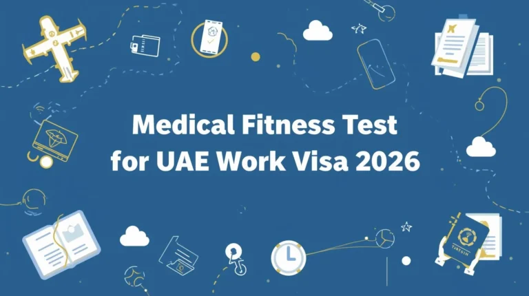 Medical Fitness Test for UAE Work Visa 2026: What Happens, What Fails, and How to Prepare