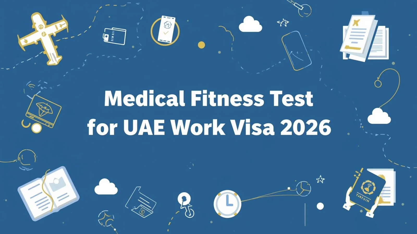 UAE work visa medical fitness test 2026