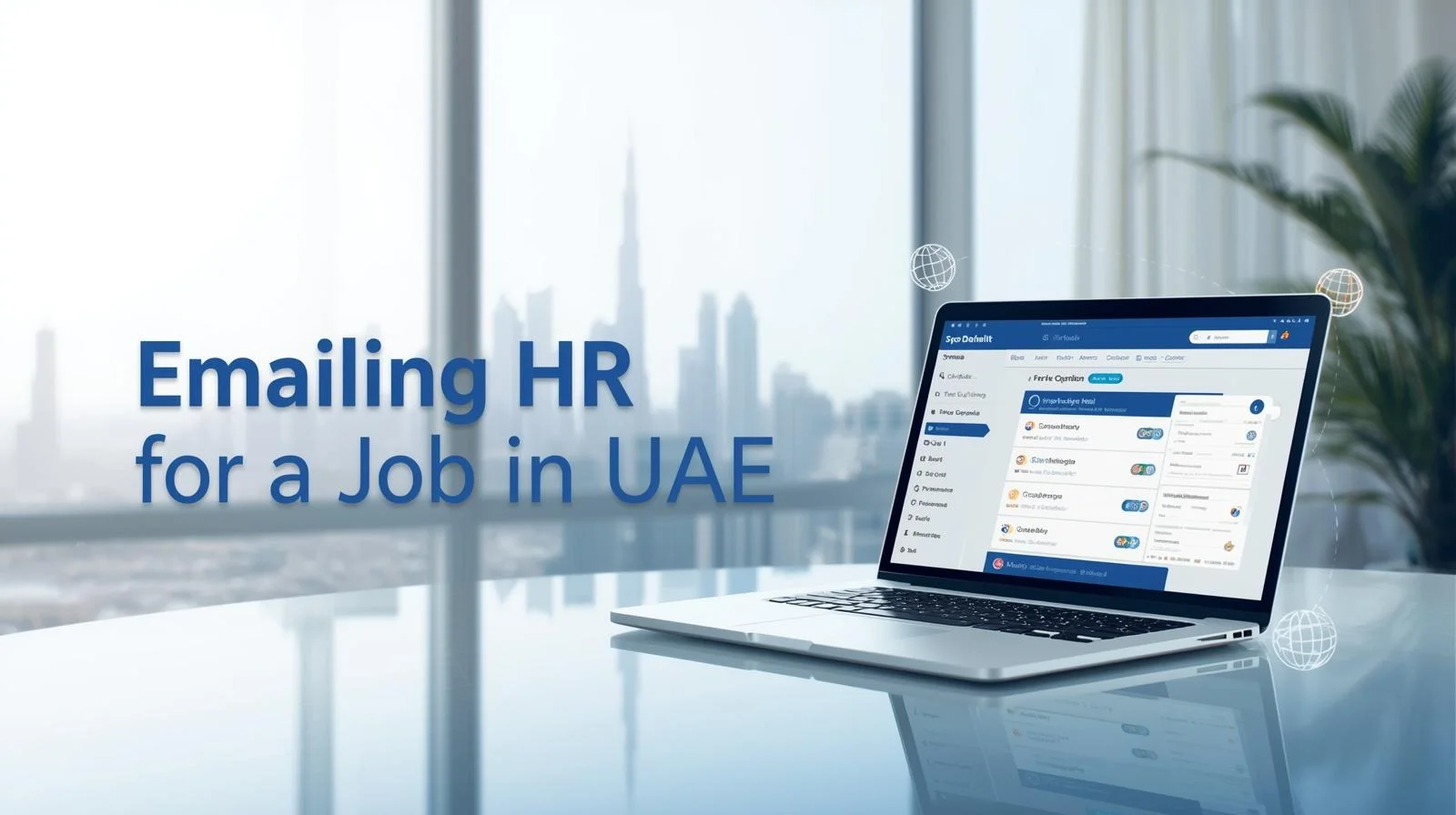 Emailing HR For a Job in UAE