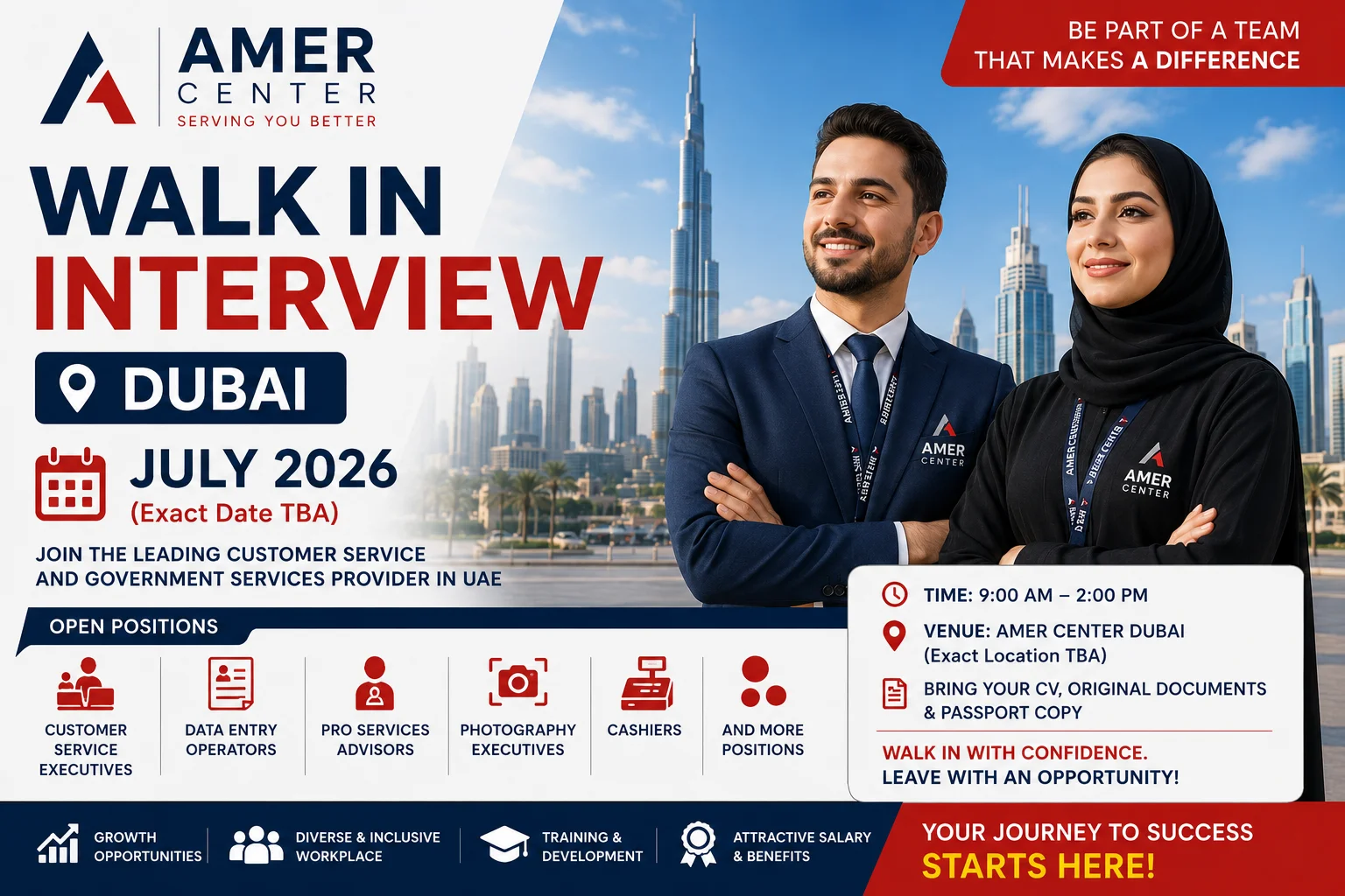 Amer Center Walk in Interview
