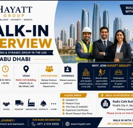 Hayatt Group Walk in Interview