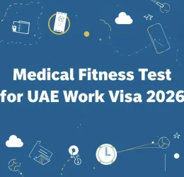 UAE work visa medical fitness test 2026
