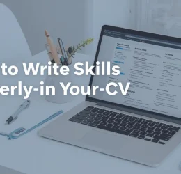 Write Skills in CV